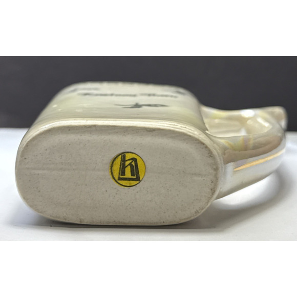 Old Karlovy Vary Czech Porcelain Hot Spring Water Sipping Cup Mug Lusterware - Picture 6 of 12